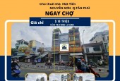 CHÍNH CHỦ- Cho thuê nhà  Mặt Tiền Nguyễn Sơn 54m2, 2 Lầu+ST, 18Triệu